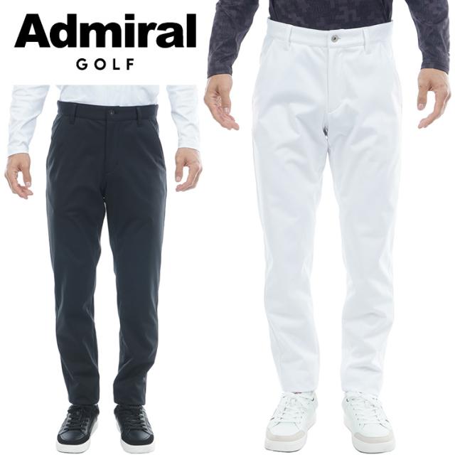 アドミラルゴルフ 防風フリース ボンディングテーパードパンツ メンズ 2025秋冬 ゴルフウェア ADMA582
