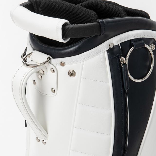 Admiral Golf キャディバッグ ホワイト 9.0型 アドミラル9.0型
