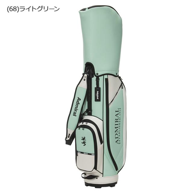 アドミラルゴルフ トラッド キャディバッグ ADMG5BC7 2025モデル 日本