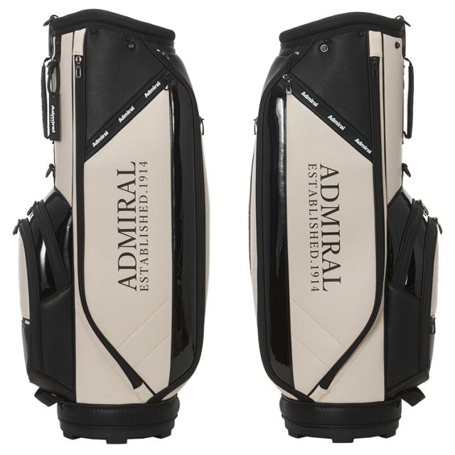 アドミラルゴルフ トラッド キャディバッグ ADMG5BC7 2025モデル 日本