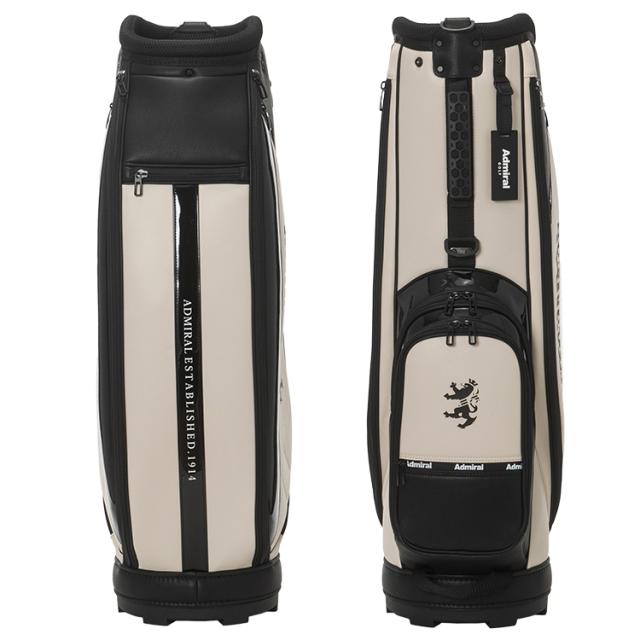 アドミラルゴルフ トラッド キャディバッグ ADMG5BC7 2025モデル 日本