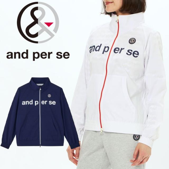 アンパスィ エアジャスター切替ブルゾン レディース 2025秋冬 ゴルフウェア AFF1105G2