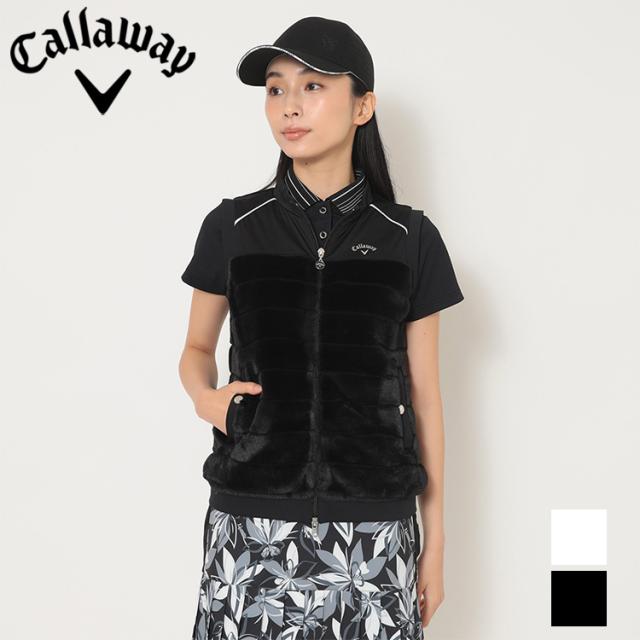 キャロウェイ スターストレッチ ファーベスト レディース 2025秋冬 ゴルフウェア C25216201