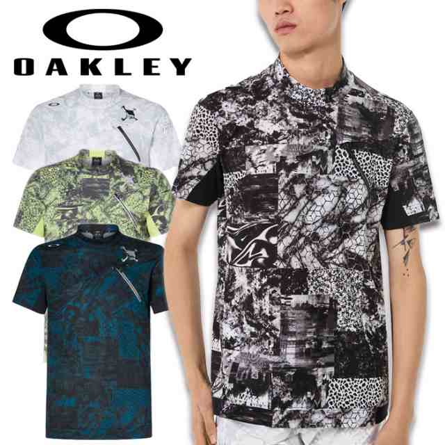 オークリー ゴルフ SKULL ICY BREATH DIGITAL MOCK SHIRT 半袖 ...