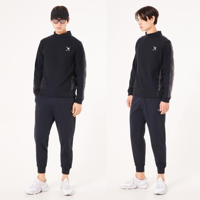 ブリーフィング BRIEFING ストレッチ ミニ 3D ロゴ クルーネック