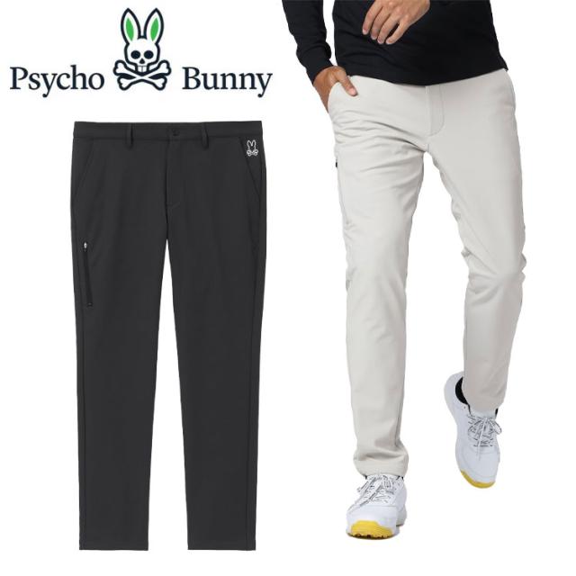 サイコバニー アウトラインロゴ ストレッチパンツ メンズ 2025秋冬 ゴルフウェア GF631