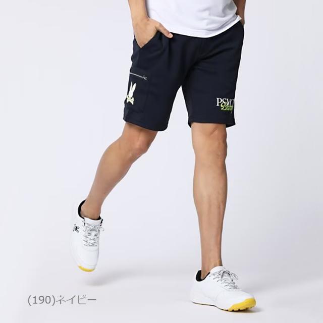 サイコバニー コントラストシグネチャーロゴ ショートパンツ メンズ 2026春夏 ゴルフウェア GF708_4