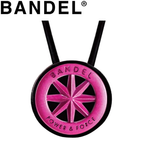 バンデル ネックレス Metal Necklace Black×Pinkの通販は
