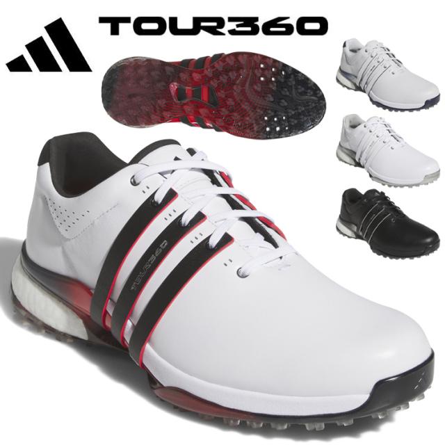 adidas ゴルフシューズ ホワイト/レッド adidas 新作 2025年 アディダス レディース コードカオス ボア