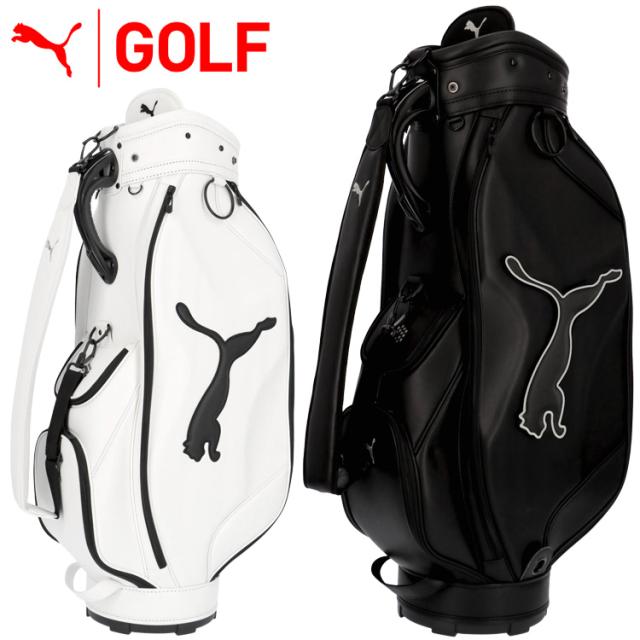 プーマ　ゴルフ　エナメルキャディバッグ　黒 プーマ ゴルフ エナメルキャディバッグ 黒 プーマ ゴルフ エナメル
