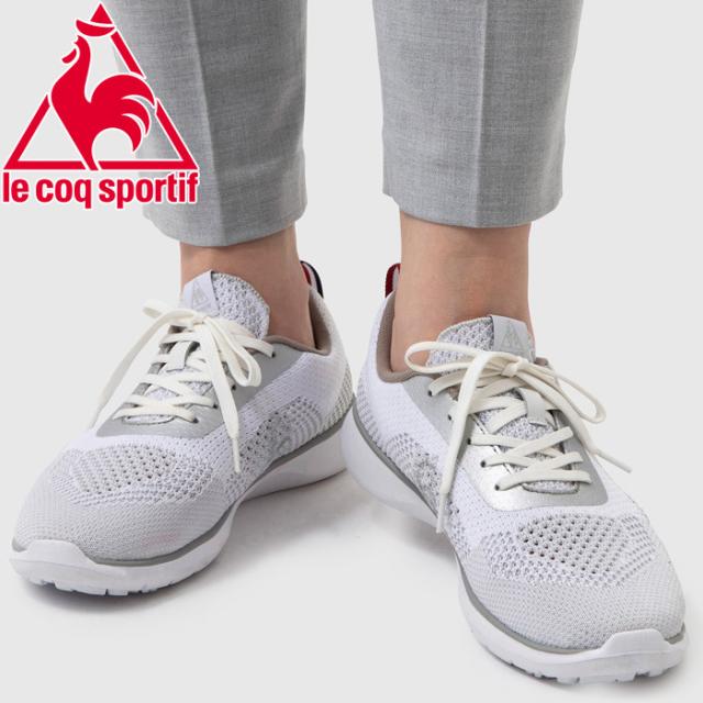 ルコック La エール フランスニット スタイル スニーカー メンズ レディース Ql3njc08whの通販はau Pay マーケット ジーゾーン ゴルフ Au Pay マーケット店