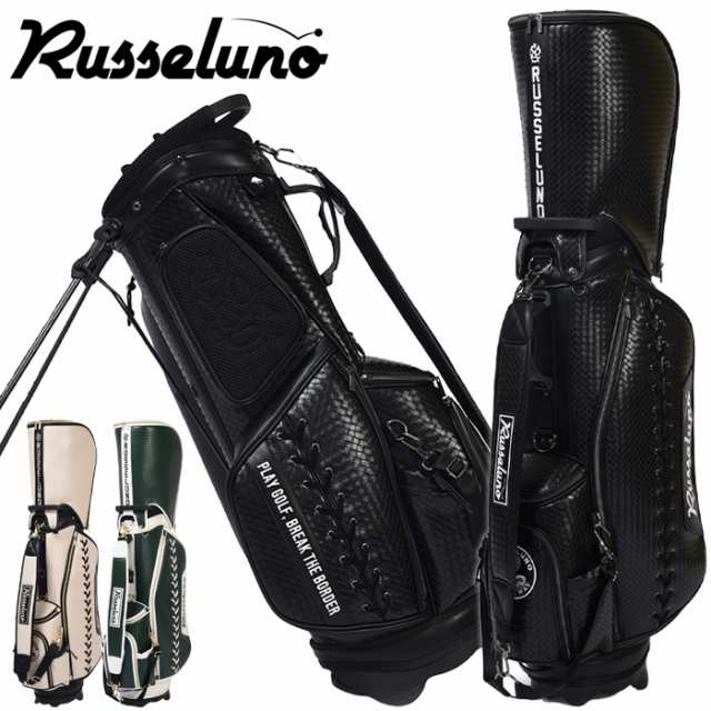 ラッセルノ ゴルフ LACE UP GOLF BAG キャディバッグ 9.0型 RGD-2333004 ゴルフ