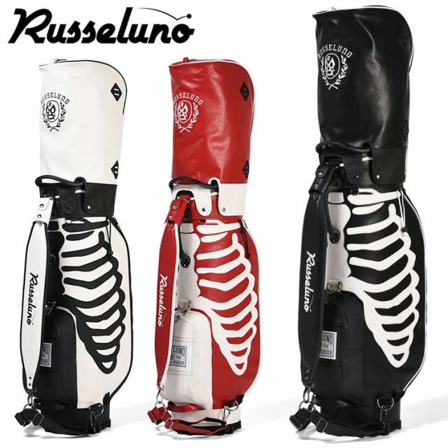 ラッセルノ ゴルフ SKULL GOLFBAG キャディバッグ 9.5型 RGD-2413002