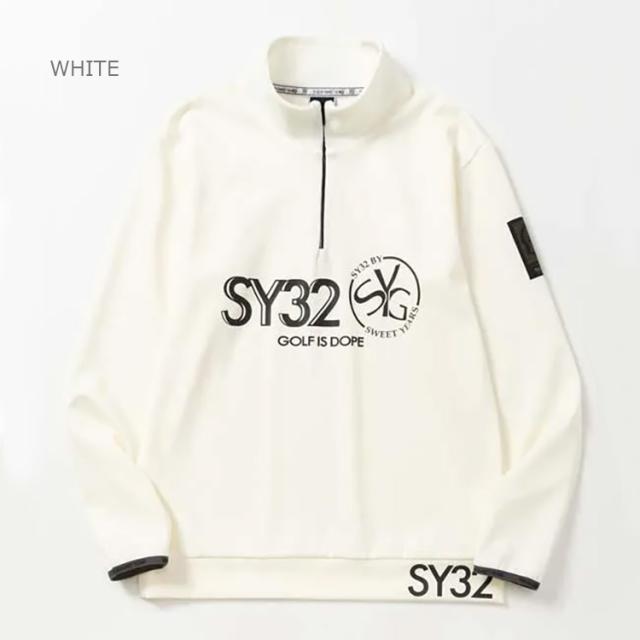 SY32 ゴルフ MAT NEO PRENE PULL ハーフジップスウェットシャツ メンズ 2025秋冬 ゴルフウェア SYG-25A1-26_11