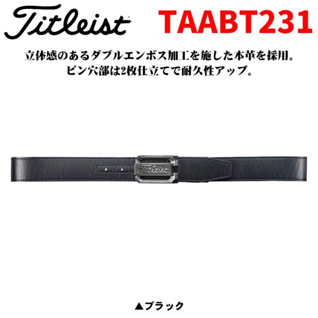 タイトリスト ゴルフ ツアーバックルベルト メンズ TAABT231 2023モデル_1