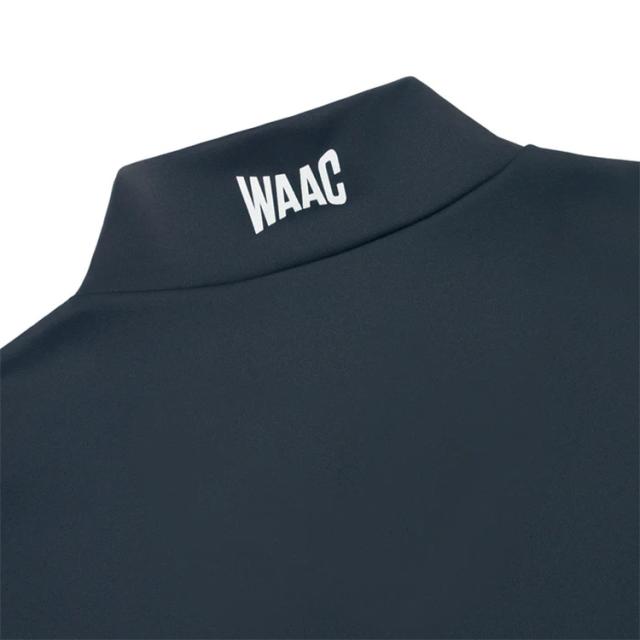 WAAC ワック PLAYERS EDITION モックネックシャツ メンズ 2025秋冬 ゴルフウェア 072254031 日本正規品_4