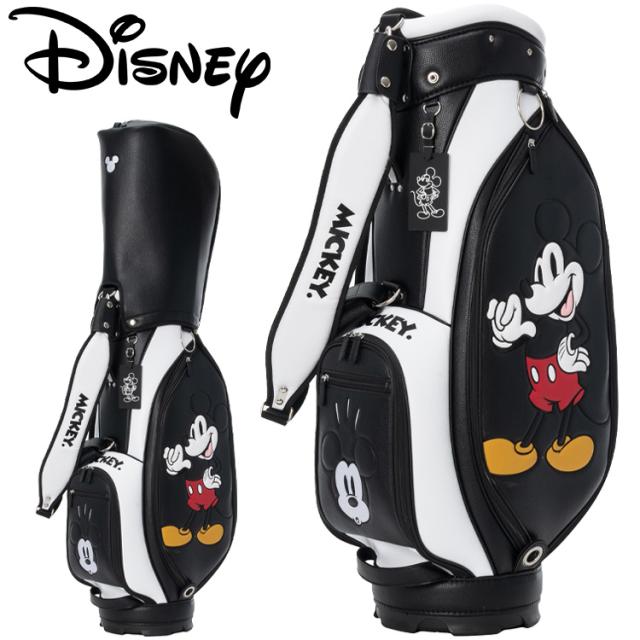 ディズニーゴルフ BLACK DISNEY GOLF CADDIE キャディバッグ 9型
