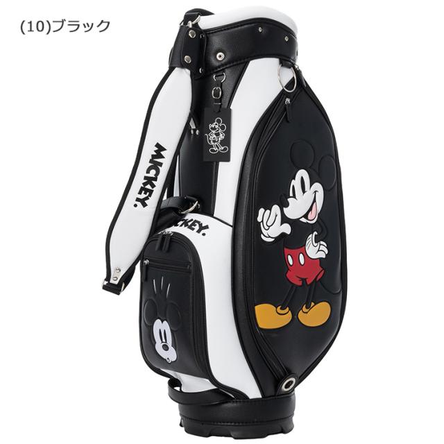 ディズニーゴルフ BLACK DISNEY GOLF CADDIE キャディバッグ 9型