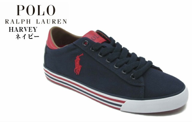 Harvey ハーヴェイ R767 Polo Ralph Lauren ポロラルフローレン キャンパスカジュアルスニーカー メンズ ソールのサイドラインが特徴の通販はau Pay マーケット フューチャーロードシューズ Au Pay マーケット店