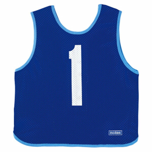 モルテン(Molten) GB0113B ゲームベスト_10マイセット_BLU ゲームベスト青_10_枚組ミ_1_~_10の通販は