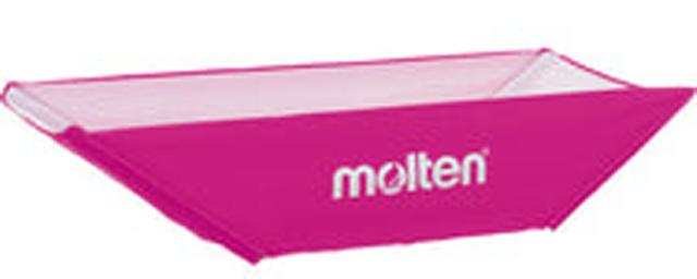 モルテン(Molten) BT0030P オリタタミヒラカタボールカゴネット ピンク オプションパーツ 折りたたみ式平型ボールカゴ用 交換ネット ピンクの通販は