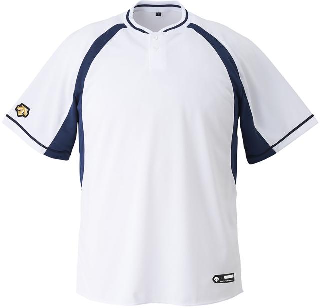 デサント(DESCENTE) DB103B ベースボールシヤツ 【男女兼用 野球・ソフトボール用ウェア】 2ボタンベースボールシャツの通販は 5,225円