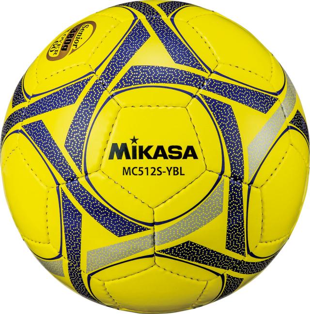 ミカサ(MIKASA) MC512SYBL サッカー5ゴウテヌイ＿ケイリョウ80G＿Y／B 軽量球5号 シニア用の通販は 6,322円