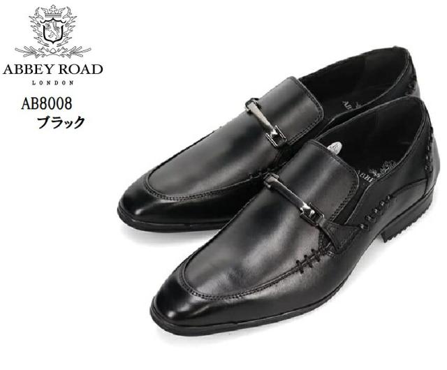 (アビーロード) ABBEY ROADAB8008  本革 メンズ ビットバンプスリッポンドレストラッドビジネスシューズ ビジネスシーンや冠婚葬祭など幅広いシーンでの通販は 7,380円