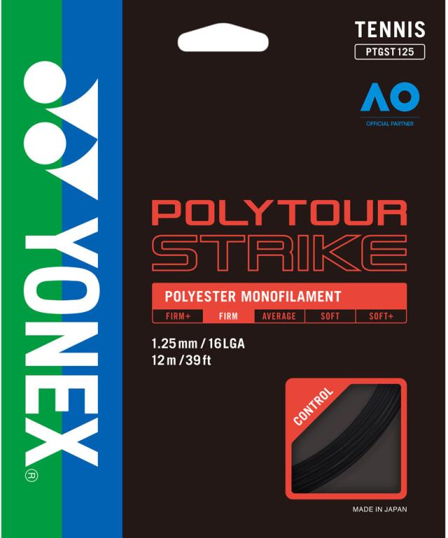 Yonex(ヨネックス) PTGST125 ポリツアーストライク125 ポリツアーストライク125 ガット ス 