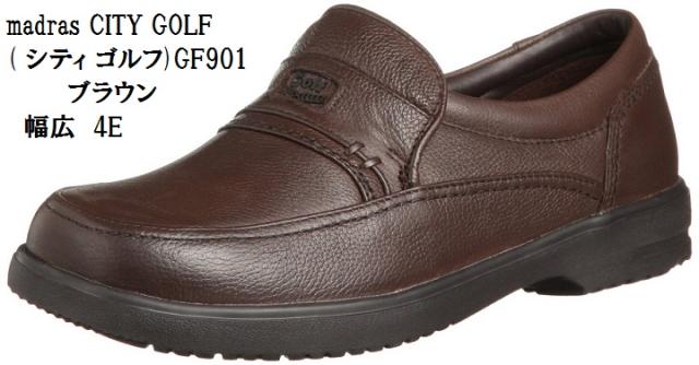 MADRAS マドラス CITY GOLF レザーウォーキングシューズ 26㎝ EEEE ブラック 軽量 自宅保管品 未使用 人気モデル  カジュアルシューズ メンズ City Golf SPGF934 madras シティゴルフ 紐