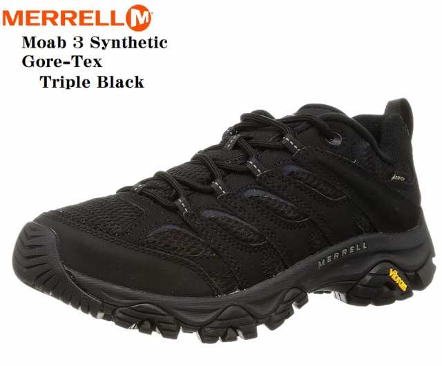 MERRELL(メレル)Moab 3 Synthetic Gore-Tex J500239 J500247 J500241 メンズ アウトドアトレッキングカジュアルシューズ 履き心地はその