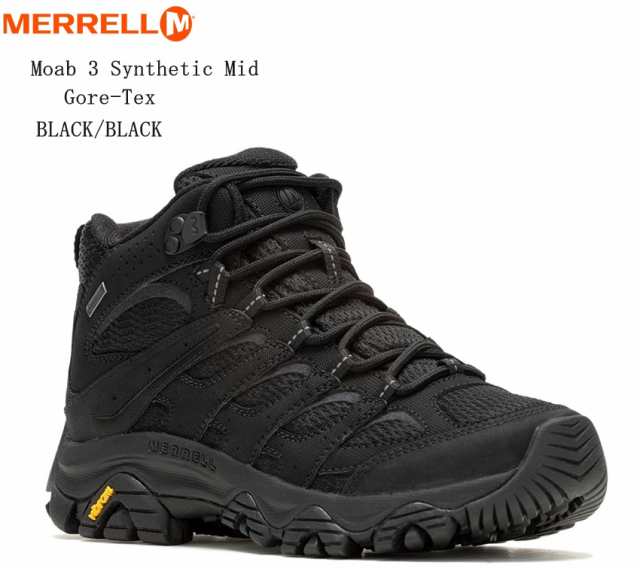 (メレル)MOAB 3 SYNTHETIC MID MERRELL GORE-TEX レディス トレッキングカジュアルブーツ J500416 J500420 J500424 ハイキングやマルチアウトドアシーンで活躍する高い機能性が多くの通販は