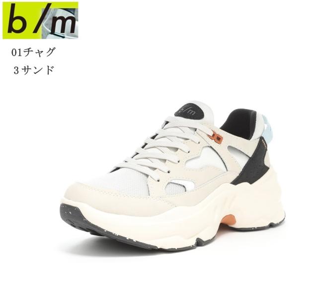 (ムーンスター) B/M ビーエム 01 MoonStar チャグ メンズ レディス 厚底カジュアルランニングスニーカー ストリートとスポーツのミックススタイルでボリュームのあるソールが特徴的 通学スニーカーにも最適の通販は 6,970円