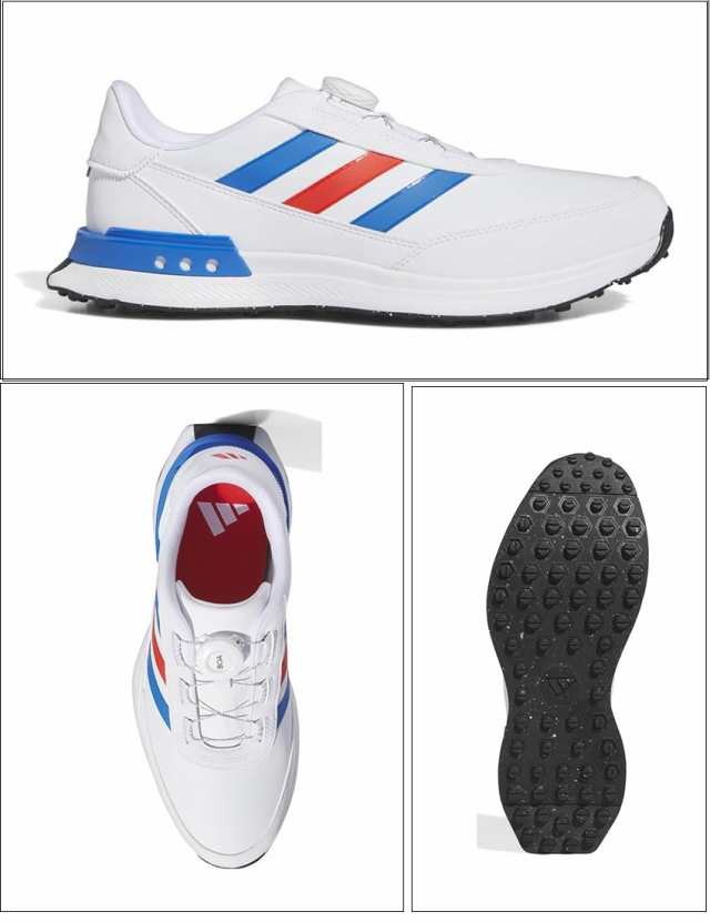 (アディダス ゴルフ)adidas GOLF S2G SL ボア 24 S2G SL BOA IF0290 メンズ ダイヤルスパイクレスゴルフシューズ 汎用性とパフォーマン