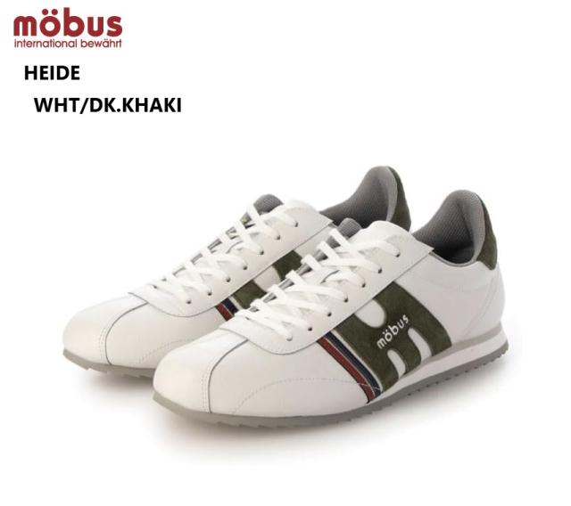 (モーブス)MOBUS HEIDE ハイデ  M2416T メンズ レザーカジュアルスポーツ細身スニーカー  レトロなデザイン デニムやパンツにピッタリのシンプルなデザイン  通学にも最適の通販は