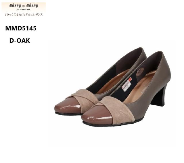 (missy des missy)ミッシー デ ミッシー MMD5145 エレガントカジュアルパンプス 定評のある定番ラスト つま先のラインが美しくエレガントな雰囲気を醸し出しシーンを選ばずご使用いただけます