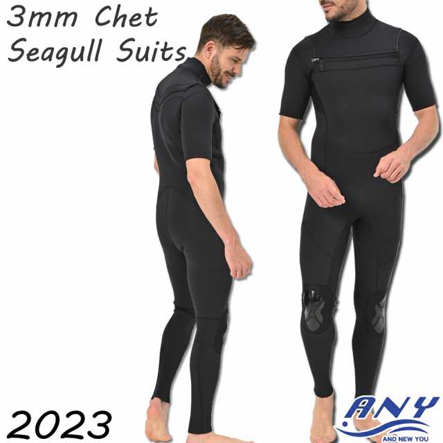 シーガル 3mm チェストジップ 2023年モデル ANDNEWYOU ウエットスーツ 