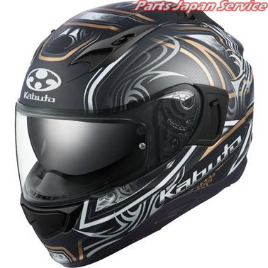KAMUI 3 JAG/ジャグ/ : フラットブラックゴールド Mサイズ(57-58) カブト