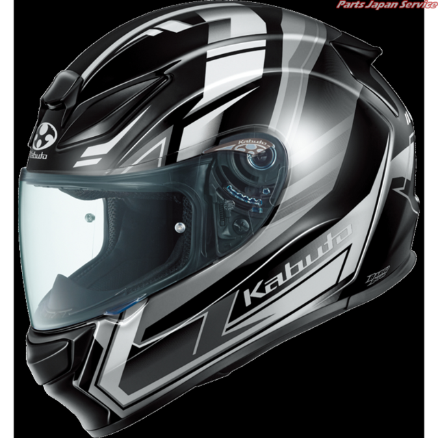 SHUMA TREAD : ブラックホワイト Lサイズ(59-60) カブト