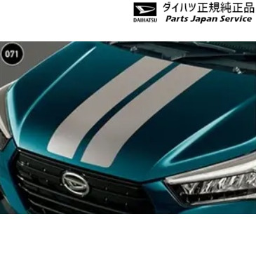 A201S系ロッキー 71.フードストライプ 08230-K1059 A201S ROCKY DAIHATSU