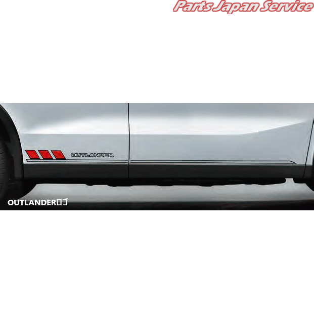 GN0W系アウトランダー 21.サイドデカール GN0W OUTLANDER MITSUBISHI