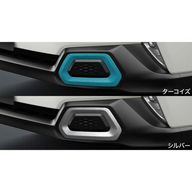 SLG系フォレスター 10.フロントバンパーガーニッシュ(ターコイズ) E5517SL000 SLG FORESTER SUBARU