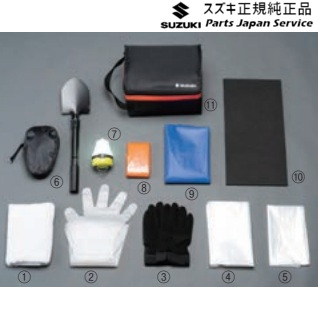 MAD7S系ソリオ 138.タイアチェーン店着脱一揃いの道具 E9KW 99000-990AX-001 MAD7S SOLIO SUZUKI