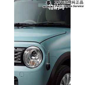 HE33S系ラパン 175.コーナーポール(手動伸縮式)DAK3 9911A-80P00 HE33S LAPIN SUZUKI_1