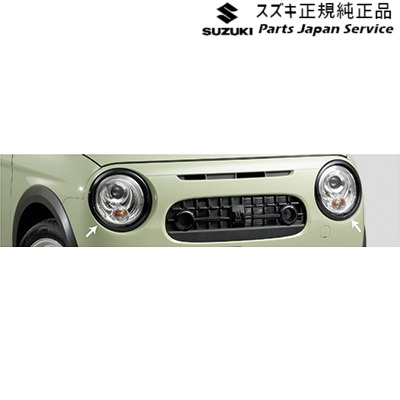 HE33S系ラパン 09.ヘッドランプリム AC7N 99119-80P00-ZJ3 HE33S LAPIN SUZUKI