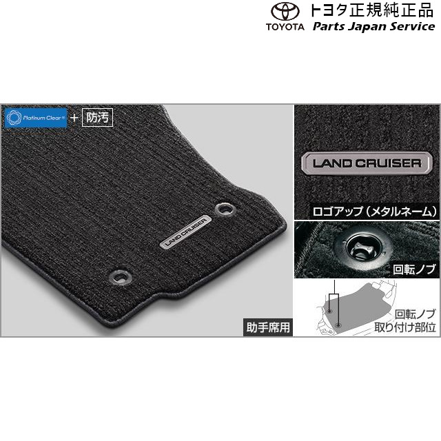 こちらは専用になります 250系ランドクルーザー フロアマット(ロイヤル) トヨタ GDJ250W