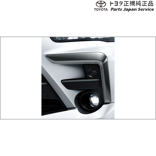 200系ライズ フロントサイドガーニッシュ(ブラックメッキ) トヨタ A201A A210A A202A 200RAIZE TOYOTA