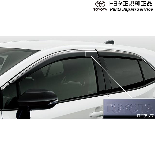 210系カローラスポーツ サイドバイザー(ベーシック･SUS)(設定1) トヨタ ZWE219H 210COROLLASPORT TOYOTA