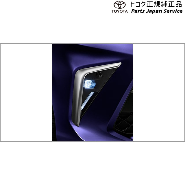 900系ルーミー フォグランプガーニッシュ(メッキ)(標準用) トヨタ M910A M900A 900ROOMY TOYOTA
