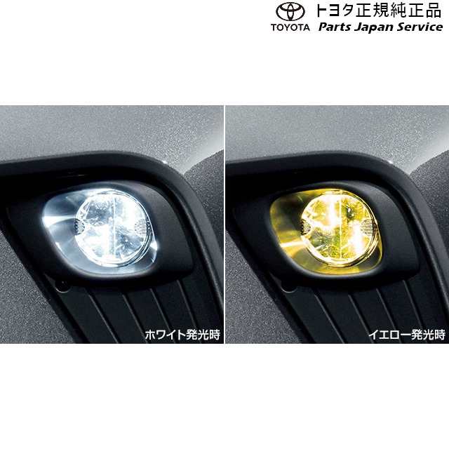 10系シーエイチアール バイカラーLEDフォグランプ(切り替え式)(設定6) トヨタ ZYX11 NGX10 NGX50 10ch-r TOYOTAの通販は